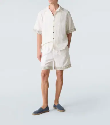 Commas Crochet-trimmed Bermuda shorts | Thumbnail 2 Commas Crochet-trimmed Bermuda shorts | Thumbnail 2
