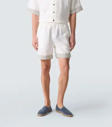 Commas Crochet-trimmed Bermuda shorts | Thumbnail 3 Commas Crochet-trimmed Bermuda shorts | Thumbnail 3