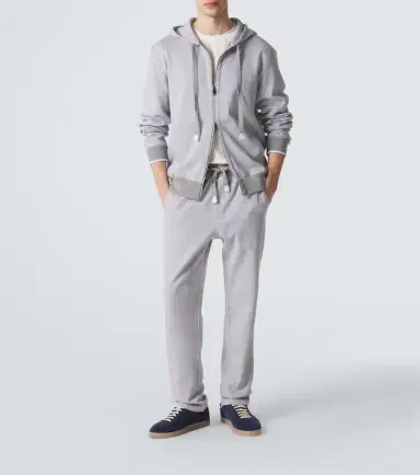 Brioni Cotton-blend zip-up hoodie | Thumbnail 5