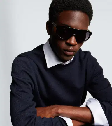 Dior Eyewear DiorTag M1U shield sunglasses | Thumbnail 3