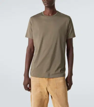 Sunspel Cotton jersey T-shirt | Thumbnail 3