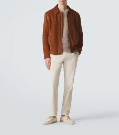 Brioni Cotton-blend straight pants | Thumbnail 2