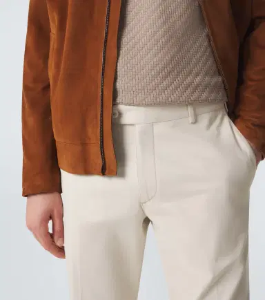 Brioni Cotton-blend straight pants | Thumbnail 3