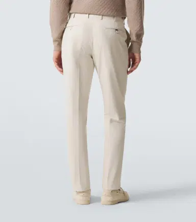 Brioni Cotton-blend straight pants | Thumbnail 5