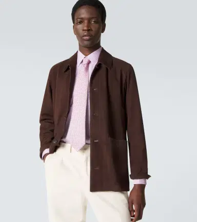 Brioni Printed silk twill tie | Thumbnail 2