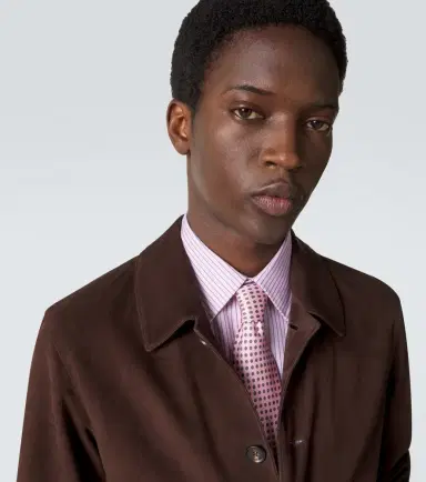 Brioni Printed silk twill tie | Thumbnail 3