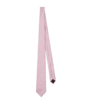 Brioni Printed silk twill tie | Thumbnail 1