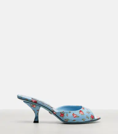 Dolce & Gabbana Keira 60 floral satin mules | Thumbnail 3