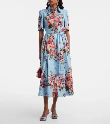 Dolce & Gabbana Keira 60 floral satin mules | Thumbnail 6