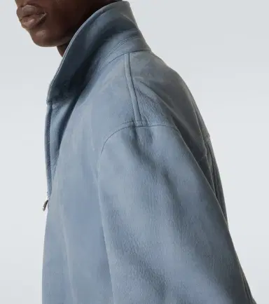 Brunello Cucinelli Leather blouson jacket | Thumbnail 7