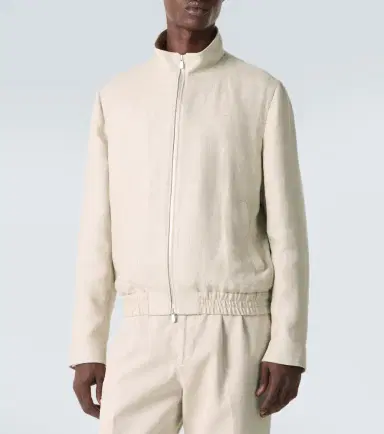 Brunello Cucinelli Silk, linen, and wool jacket | Thumbnail 2