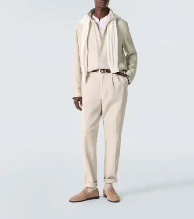Brunello Cucinelli Silk, linen, and wool jacket | Thumbnail 3