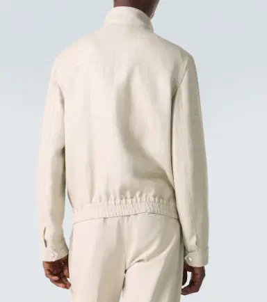Brunello Cucinelli Silk, linen, and wool jacket | Thumbnail 4