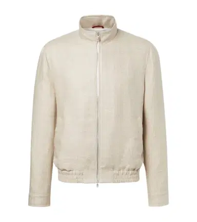 Brunello Cucinelli Silk, linen, and wool jacket | Thumbnail 1
