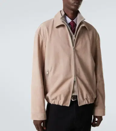 Brunello Cucinelli Suede blouson jacket | Thumbnail 6 Brunello Cucinelli Suede blouson jacket | Thumbnail 6