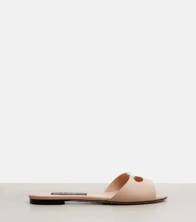 Dolce & Gabbana DG leather slides | Thumbnail 4