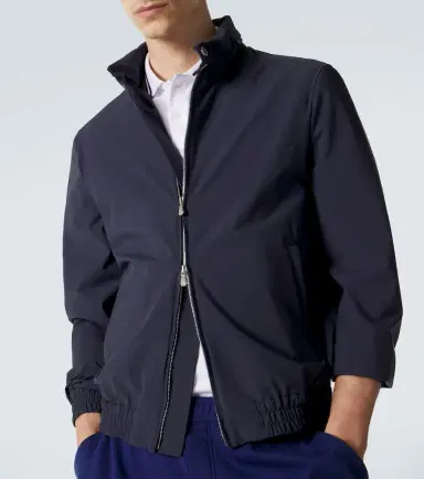Brunello Cucinelli Technical blouson jacket | Thumbnail 2 Brunello Cucinelli Technical blouson jacket | Thumbnail 2
