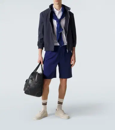 Brunello Cucinelli Technical blouson jacket | Thumbnail 5 Brunello Cucinelli Technical blouson jacket | Thumbnail 5