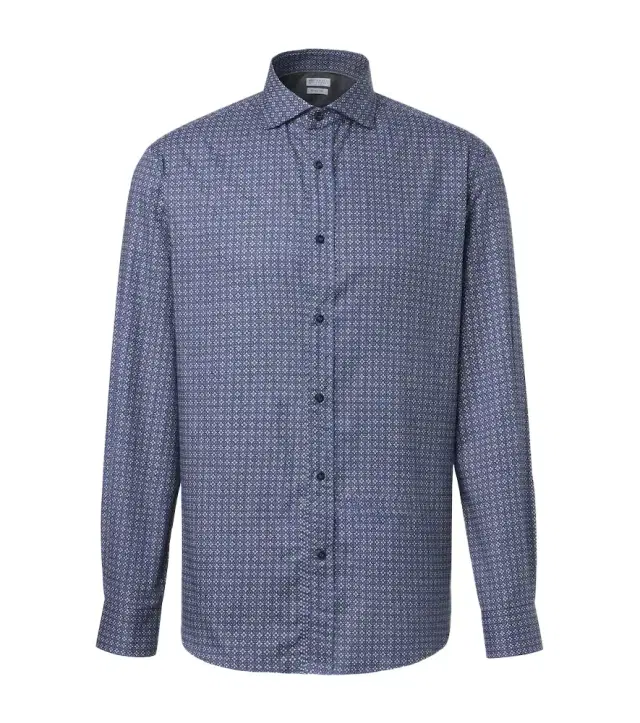 Brunello Cucinelli Printed cotton shirt