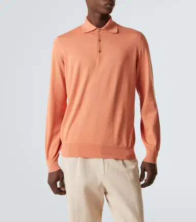 Brunello Cucinelli Cotton polo sweater | Thumbnail 2