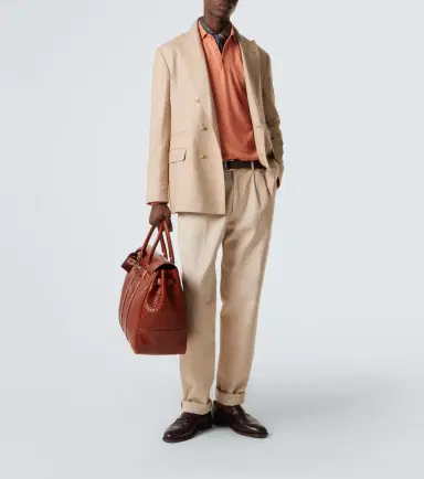 Brunello Cucinelli Cotton polo sweater | Thumbnail 3