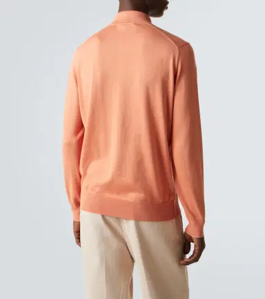 Brunello Cucinelli Cotton polo sweater | Thumbnail 4