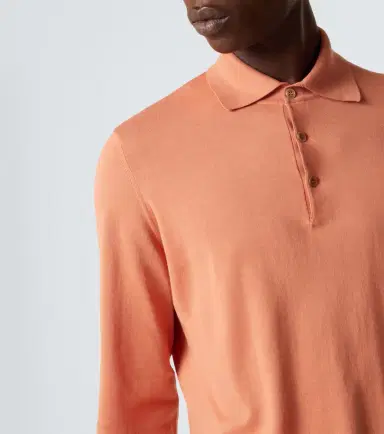 Brunello Cucinelli Cotton polo sweater | Thumbnail 5