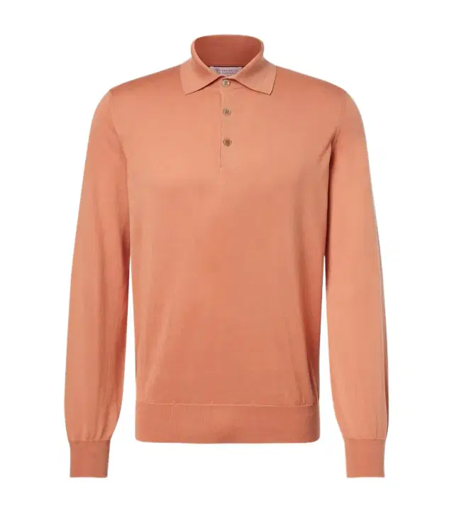 Brunello Cucinelli Cotton polo sweater
