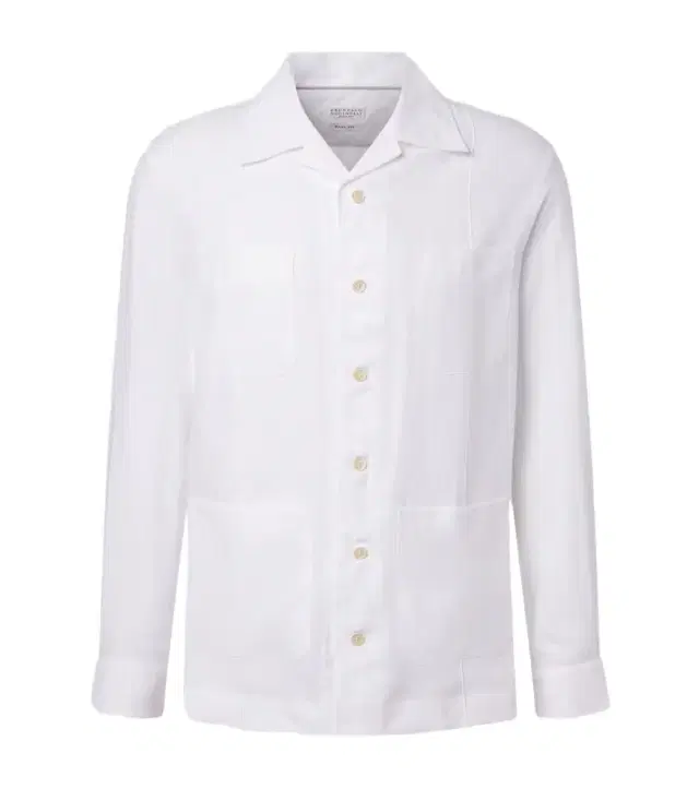 Hemp, linen, and cotton shirt