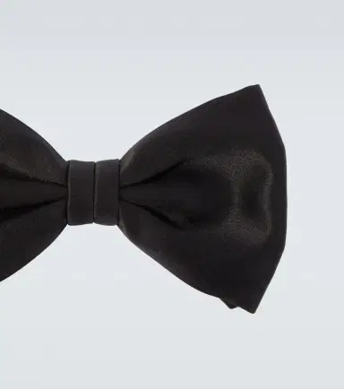 Brioni Essential silk twill bow tie | Thumbnail 3
