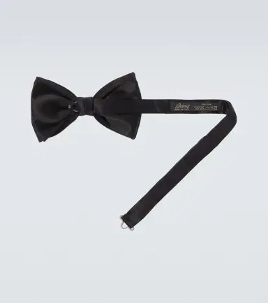 Brioni Essential silk twill bow tie | Thumbnail 4