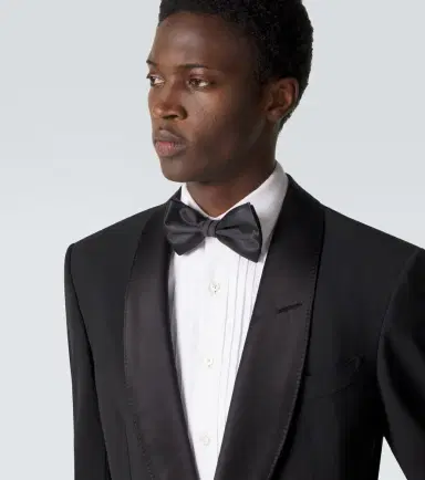 Brioni Essential silk twill bow tie | Thumbnail 5