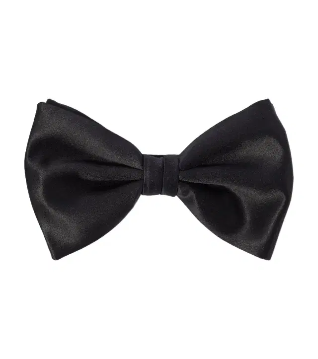 Essential silk twill bow tie