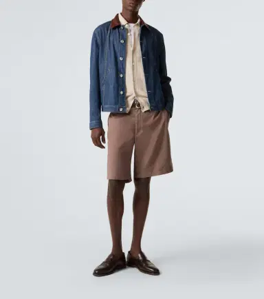 Brunello Cucinelli Linen and cotton polo sweater | Thumbnail 4 Brunello Cucinelli Linen and cotton polo sweater | Thumbnail 4