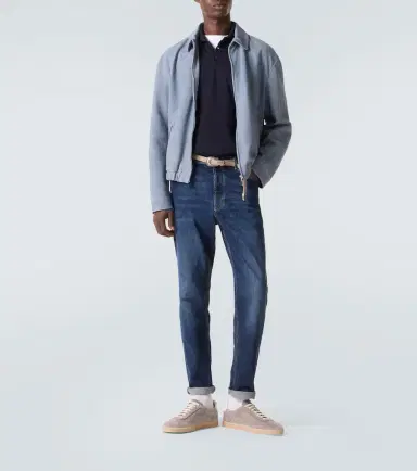 Brunello Cucinelli Embroidered cotton piqué polo shirt | Thumbnail 4 Brunello Cucinelli Embroidered cotton piqué polo shirt | Thumbnail 4