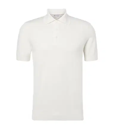 Brunello Cucinelli Cotton piqué polo shirt | Thumbnail 1