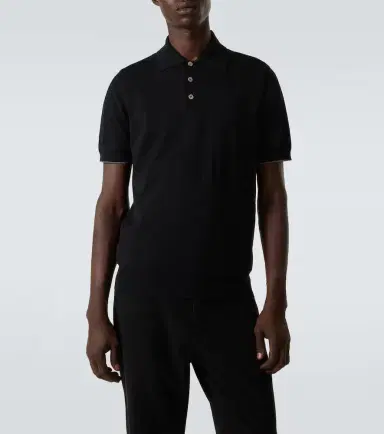 Brunello Cucinelli Cotton piqué polo shirt | Thumbnail 2 Brunello Cucinelli Cotton piqué polo shirt | Thumbnail 2