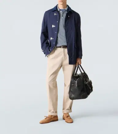 Brunello Cucinelli Linen and cotton polo shirt | Thumbnail 3 Brunello Cucinelli Linen and cotton polo shirt | Thumbnail 3