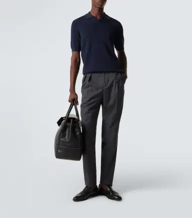Brunello Cucinelli Cotton polo shirt | Thumbnail 4