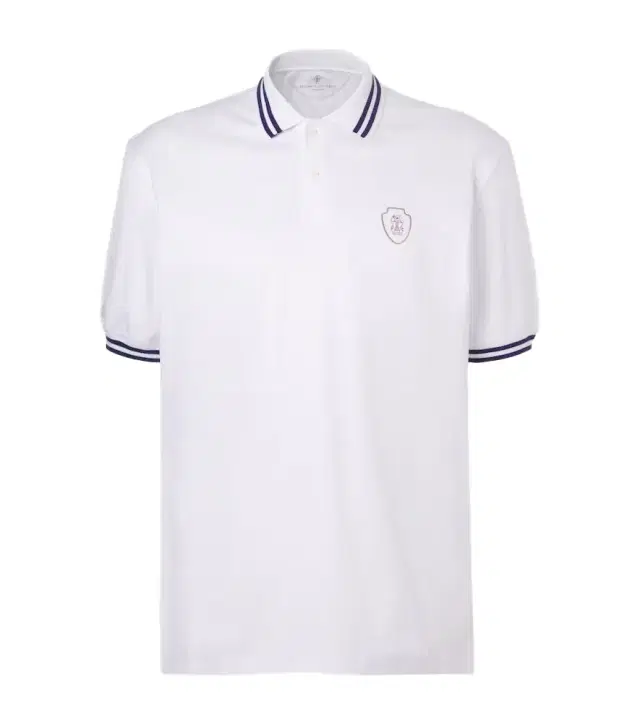 Brunello Cucinelli Technical cotton polo shirt