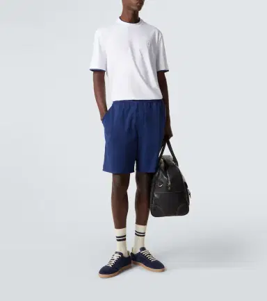 Brunello Cucinelli Logo cotton jersey T-shirt | Thumbnail 3