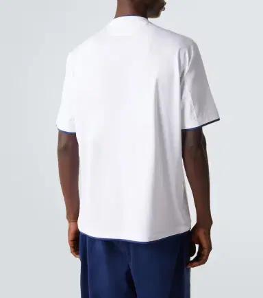 Brunello Cucinelli Logo cotton jersey T-shirt | Thumbnail 6
