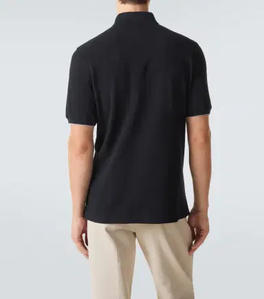Brunello Cucinelli Logo cotton polo shirt | Thumbnail 4 Brunello Cucinelli Logo cotton polo shirt | Thumbnail 4