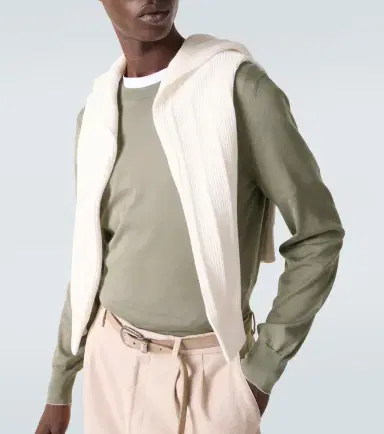 Brunello Cucinelli Cotton sweater | Thumbnail 3