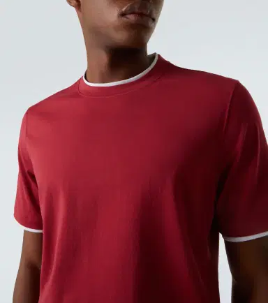 Brunello Cucinelli Cotton jersey T-shirt | Thumbnail 4