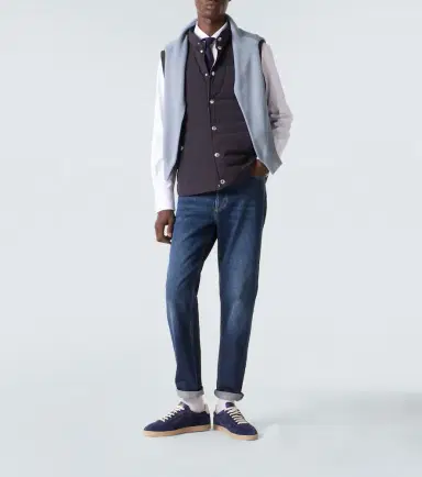 Brunello Cucinelli Cotton poplin shirt | Thumbnail 4