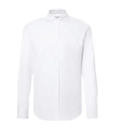 Brunello Cucinelli Cotton poplin shirt | Thumbnail 1