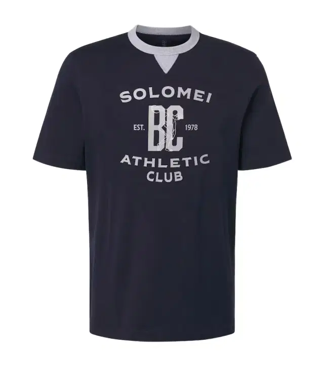 Brunello Cucinelli Printed cotton jersey T-shirt