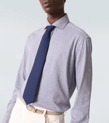 Brunello Cucinelli Cotton poplin shirt | Thumbnail 3