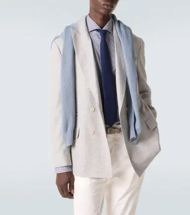Brunello Cucinelli Cotton poplin shirt | Thumbnail 4